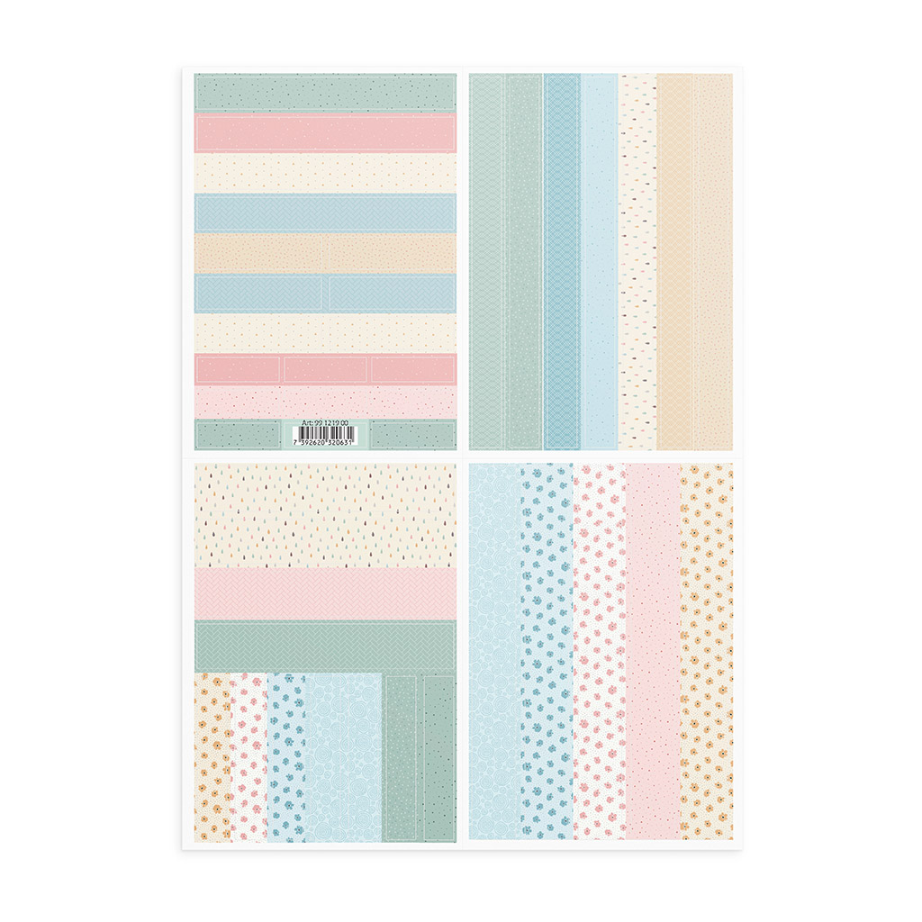 Washi Tape Adesivi Pastel Patterns