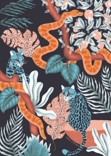 Jungle Cats da Frida Clerhage