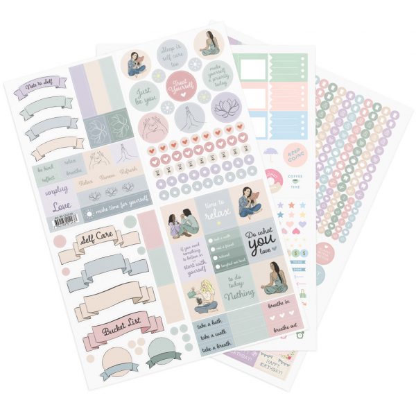 Pastel Vibes Sticker Kit